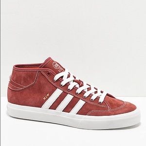 Adidas Skateboarding Matchcourt Mid MJ “brick red”